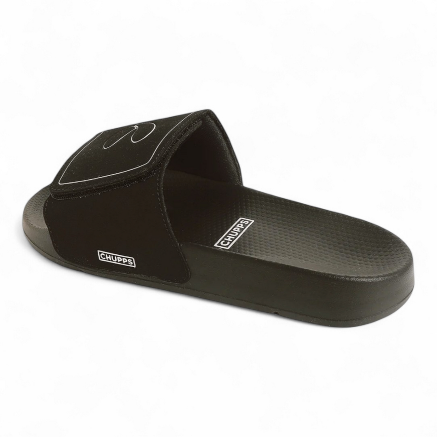 CHUPPS URBANEDGE BLACK Men's Flipflop/Slipper