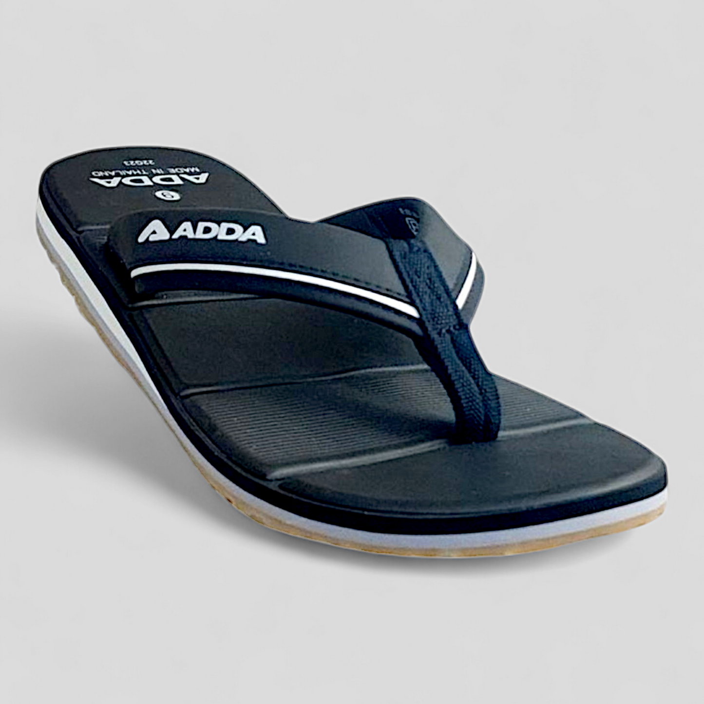 ADDA ADDAXXX BLACK Men's Slipper/Chapple/Flip flop