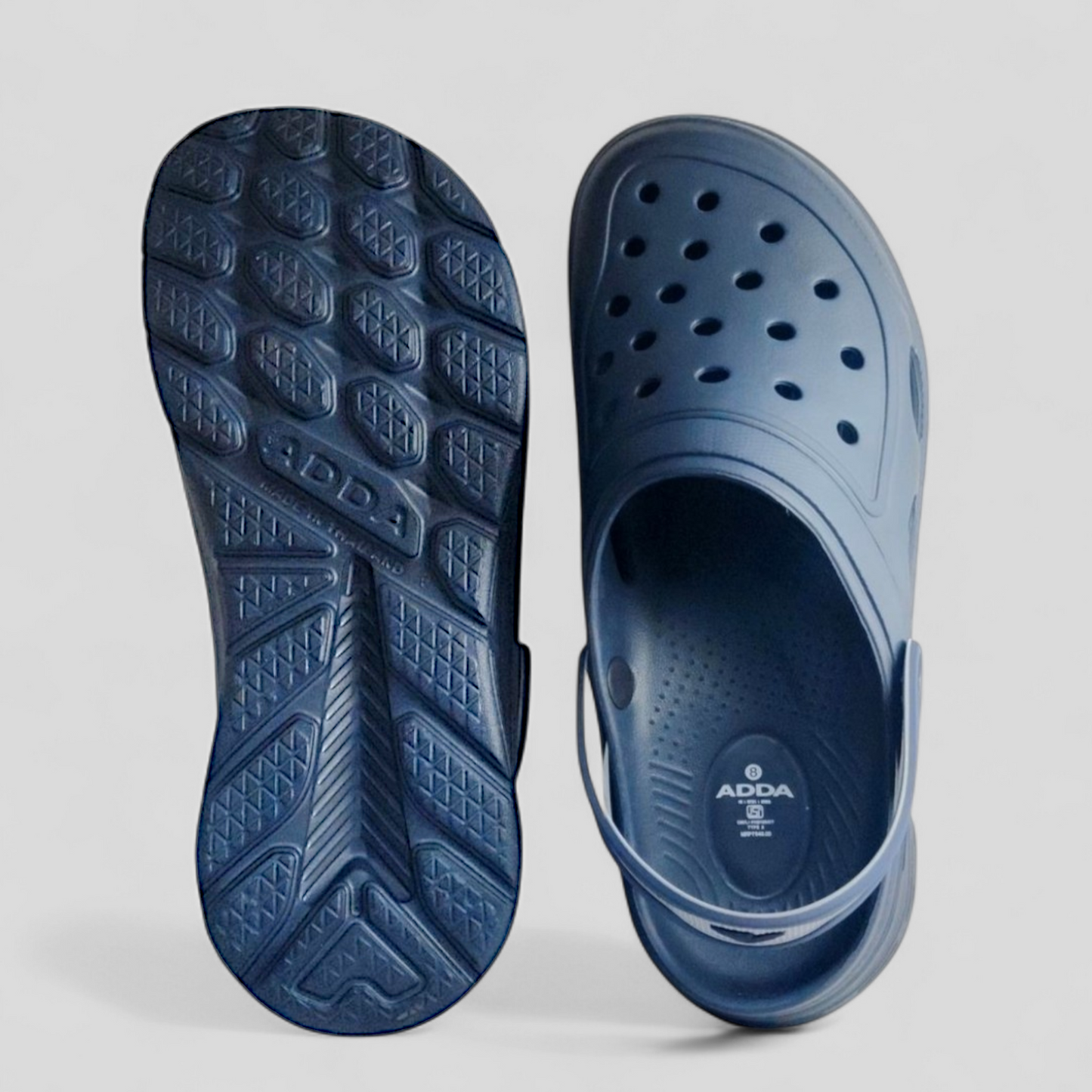 ADDA BOLD1 NAVY Men's Clogs/Sandals