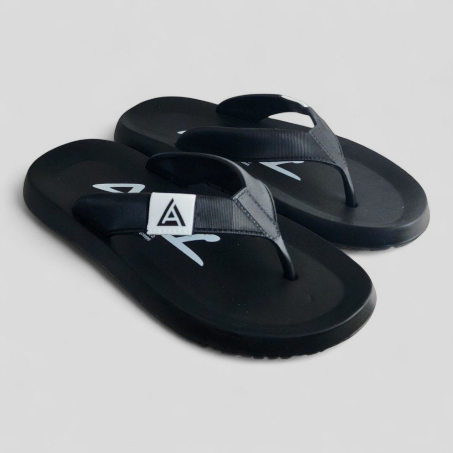 APL MISTRO BLACK/WHITE Men's Slippers/Chapple/Flip flop