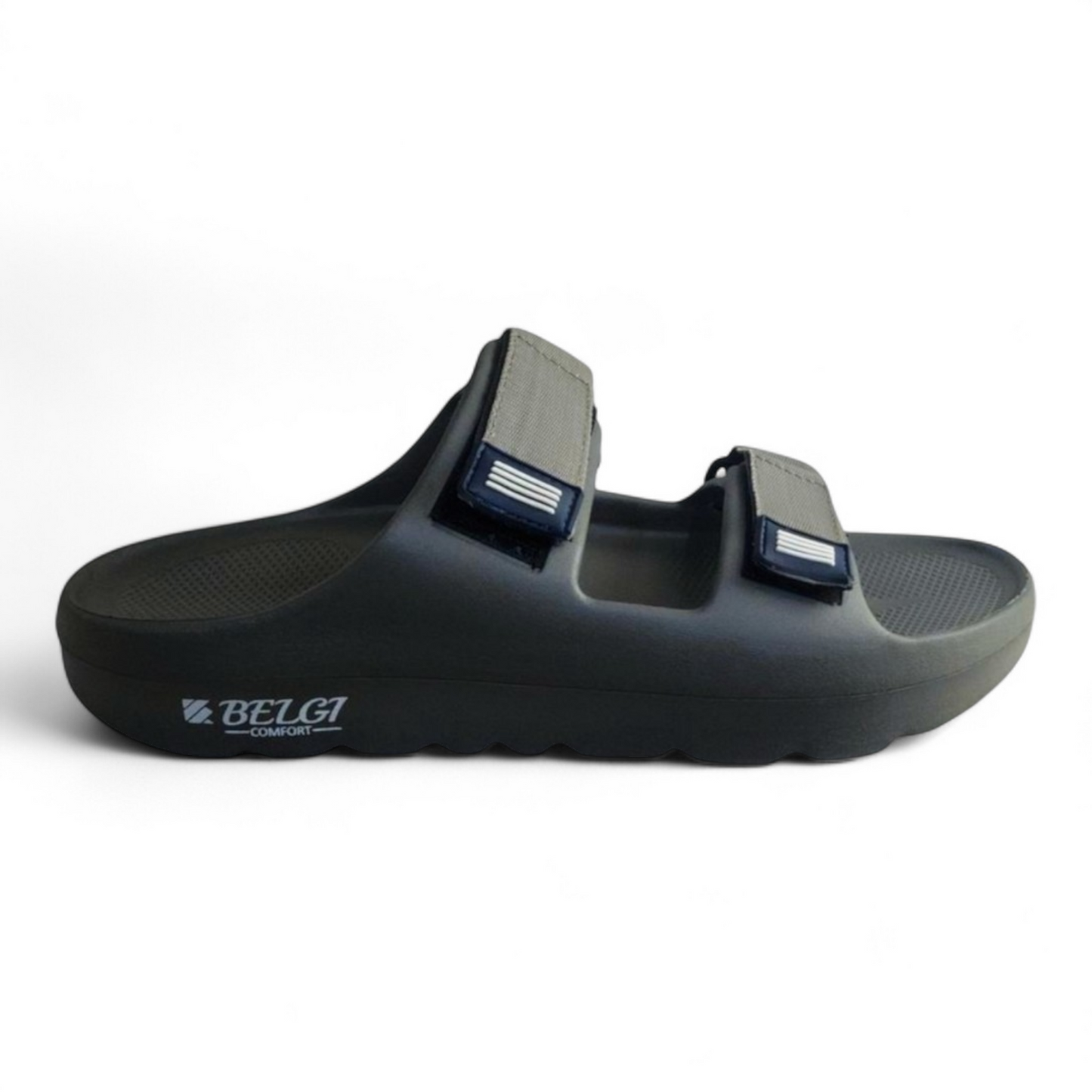 BELGI V101 GREY Men's Slides/Chapple/Slipper