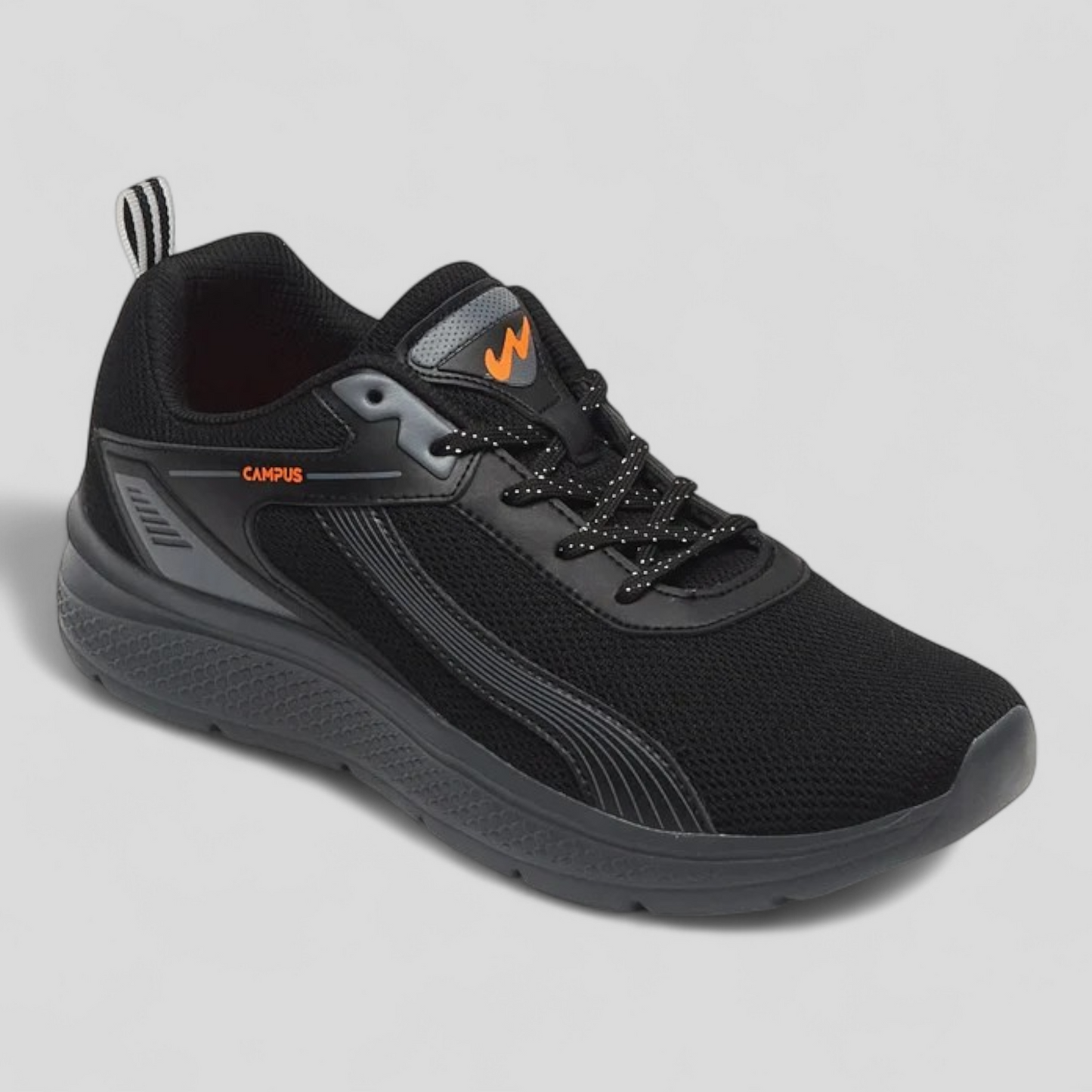CAMPUS PORT BLACK/GREY Men's Sports Shoes