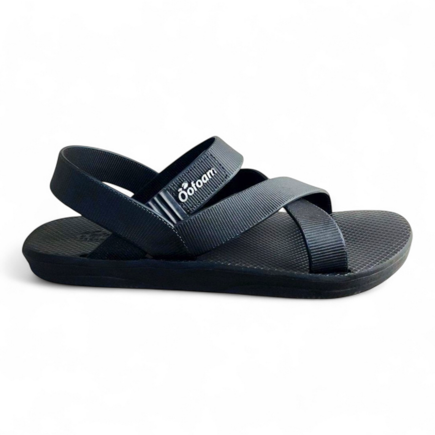 OOFOAM 655 BLACK Men's Sandals/Clogs