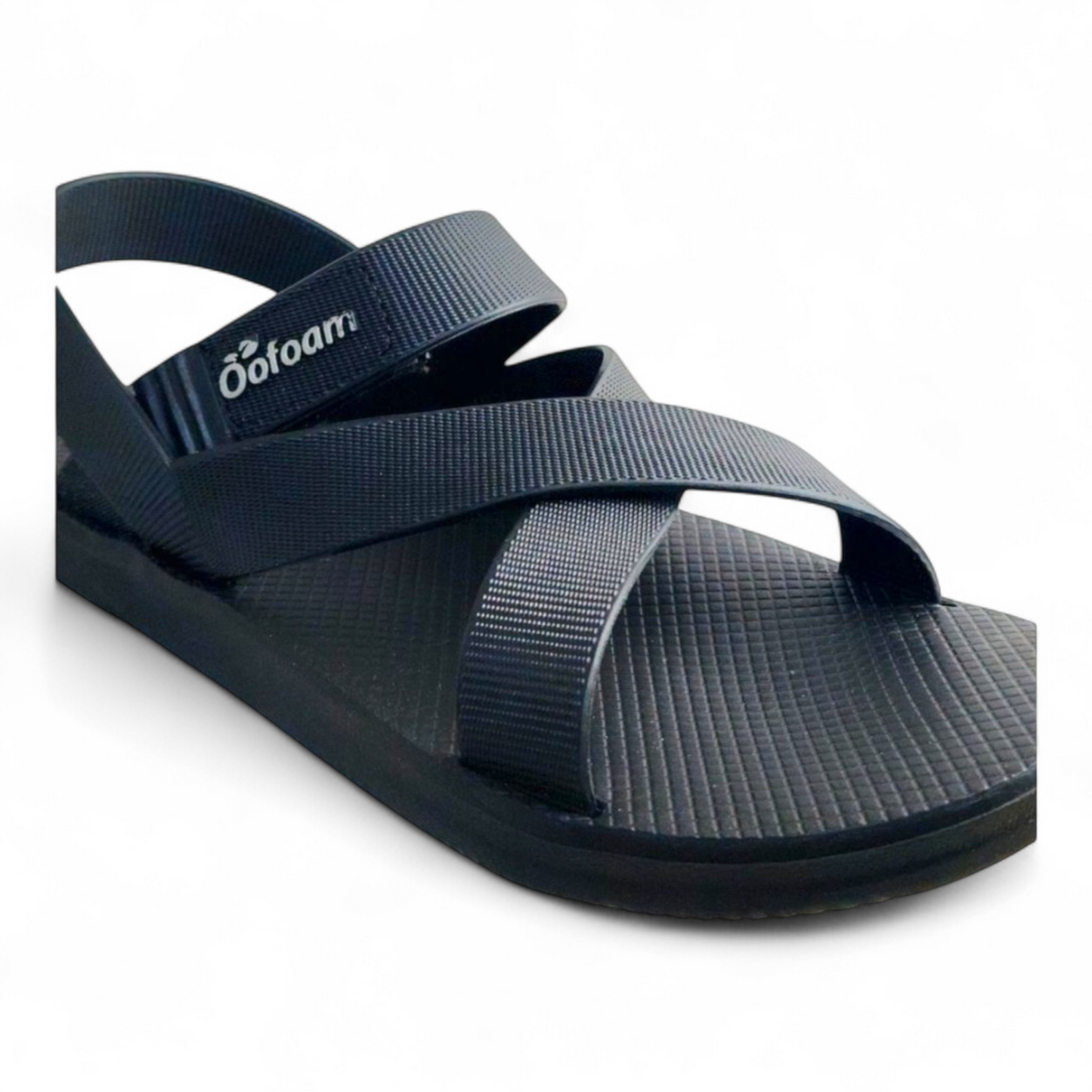 OOFOAM 655 BLACK Men's Sandals/Clogs