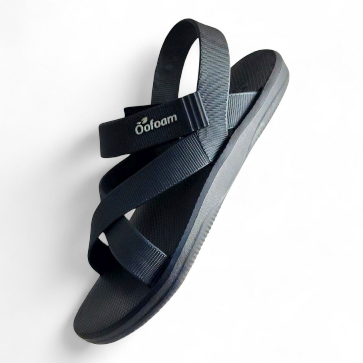 OOFOAM 655 BLACK Men's Sandals/Clogs