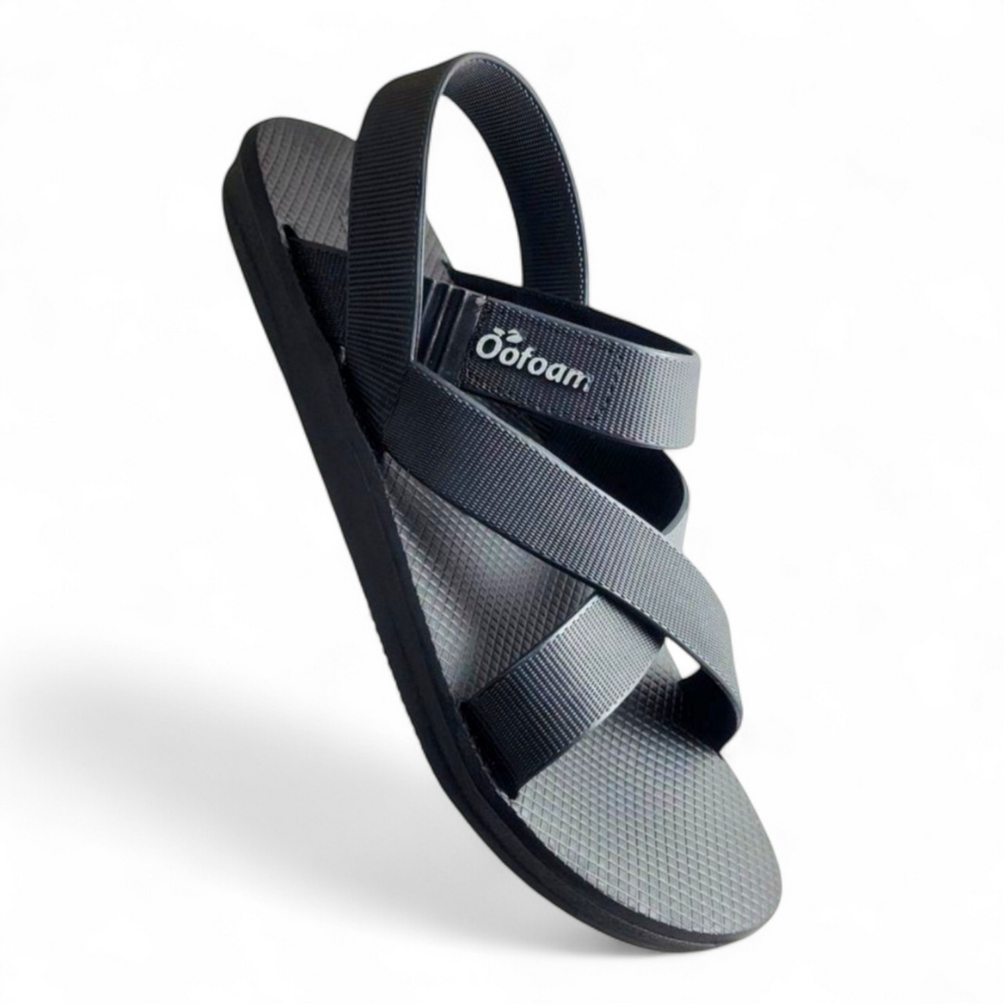 OOFOAM 655 BLACK Men's Sandals/Clogs