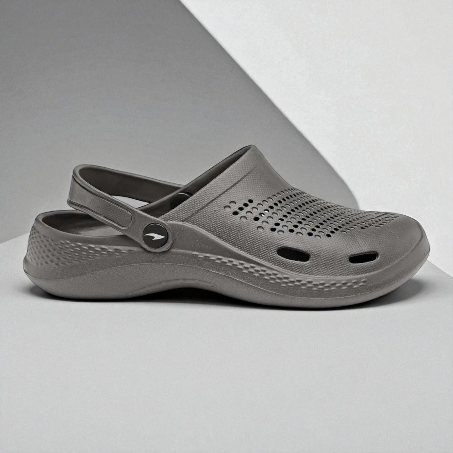 ASIAN AGC11 DARK GREY Men's Clogs/Sandals