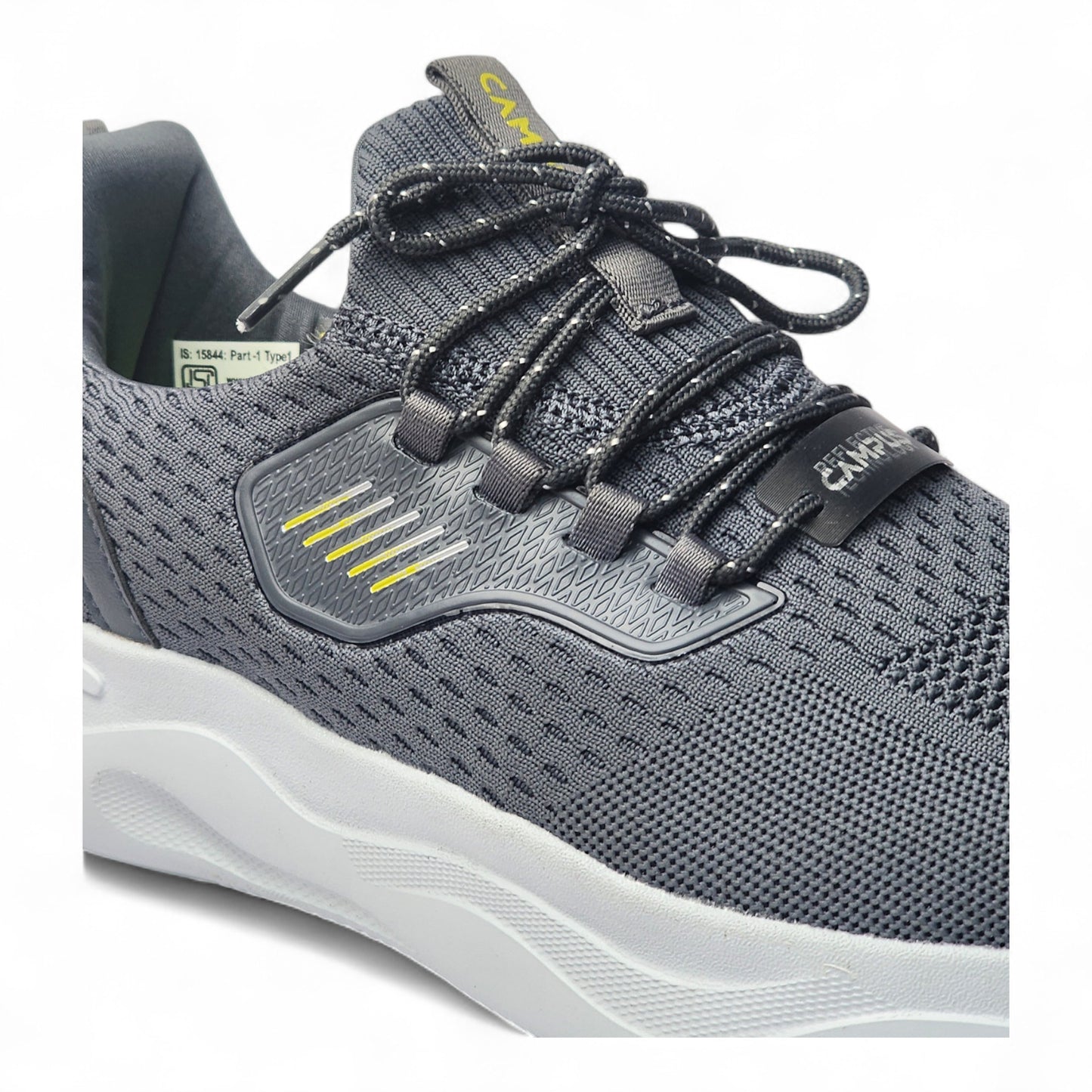 CAMPUS DUO GREY/LEMON Men's Sports Shoes