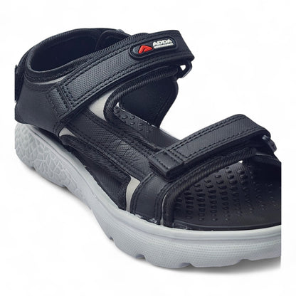 ADDA ICLOUDSDL1 BLACK/GREY Men's Sandals