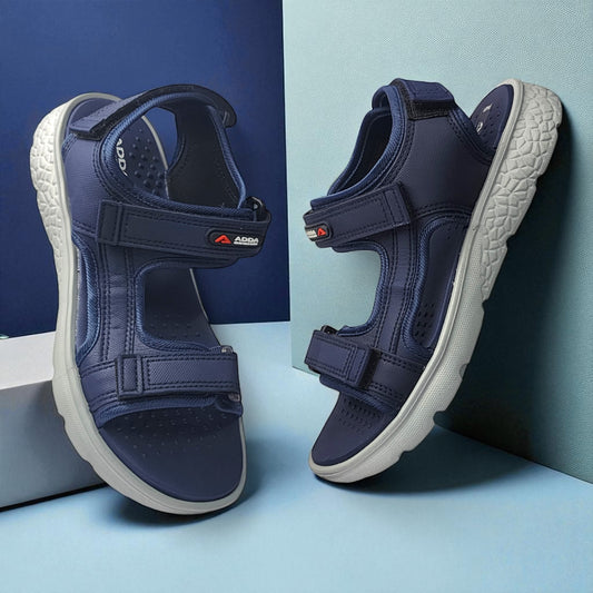 ADDA ICLOUDSDL1 NAVY/GREY Men's Sandals