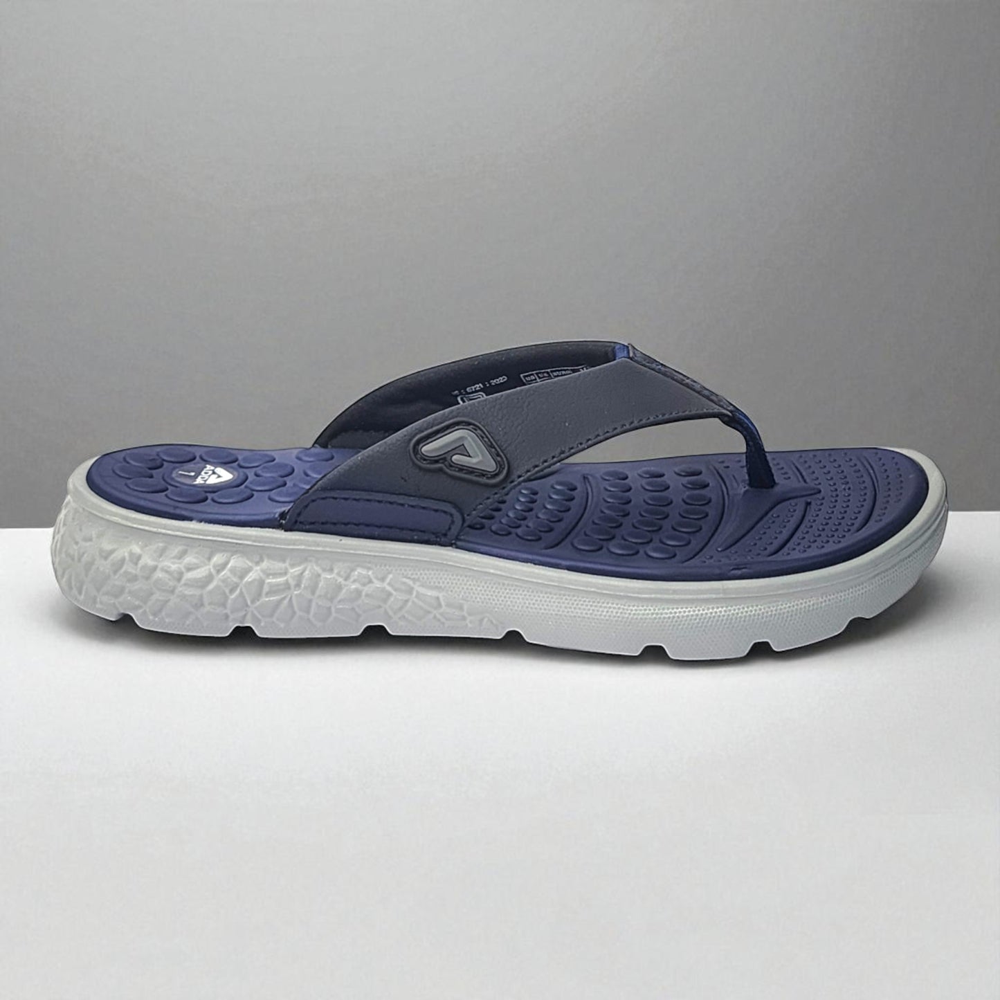 ADDA ARROW1 NAVY/GREY Men's Slipper/Chapple/Flip flop