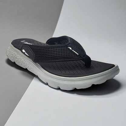 ADDA ICLOUD02 BLACK/GREY Men's Slipper/Chapple/Flip flop