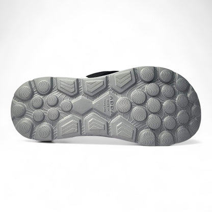 ADDA ICLOUD02 BLACK/GREY Men's Slipper/Chapple/Flip flop