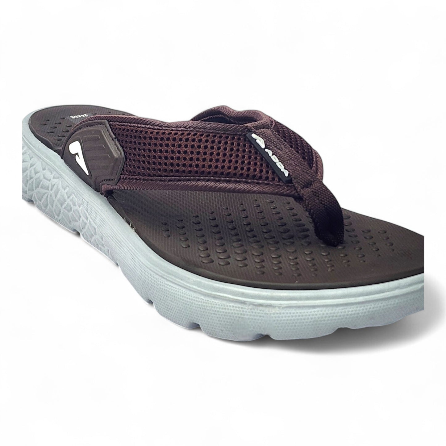 ADDA ICLOUD02 BROWN/GREY Men's Slipper/Chapple/Flip flop