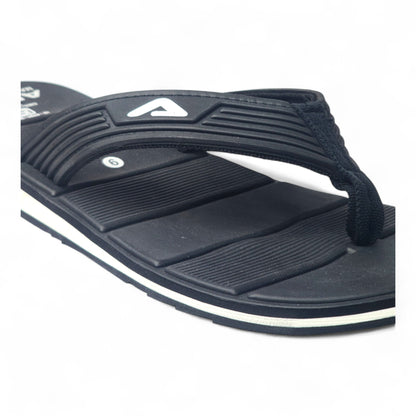 ADDA MATRIX BLACK Men's Slipper/Chapple/Flip flop