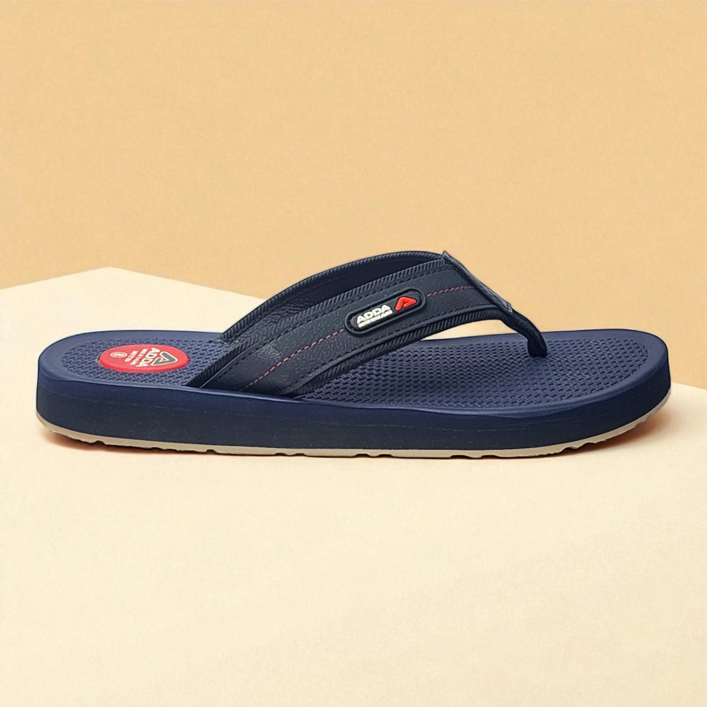 ADDA ROLEX18 NAVY Men's Slipper/Chapple/Flip flop