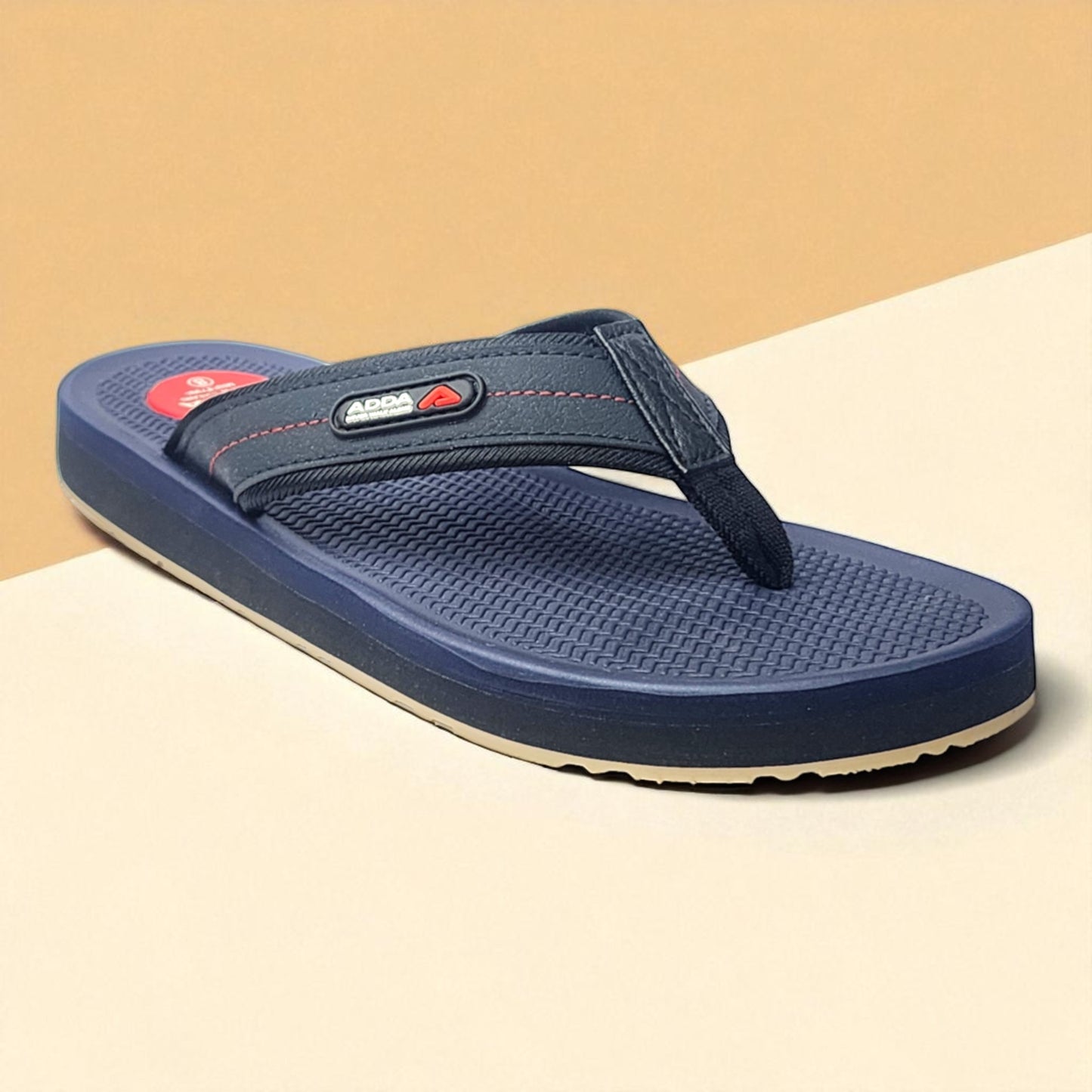 ADDA ROLEX18 NAVY Men's Slipper/Chapple/Flip flop