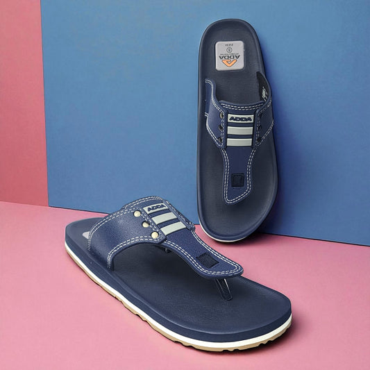 ADDA EXPLORER2 NAVY/GREY Men's Slipper/Chapple/Flip flop