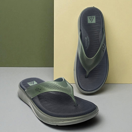 APL YEEPRO OLIVE/BLACK Men's Slippers/Chapple/Flip flop
