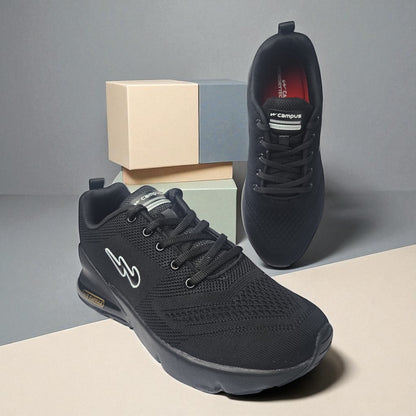 CAMPUS NORTH BLACK Men's Running Shoes