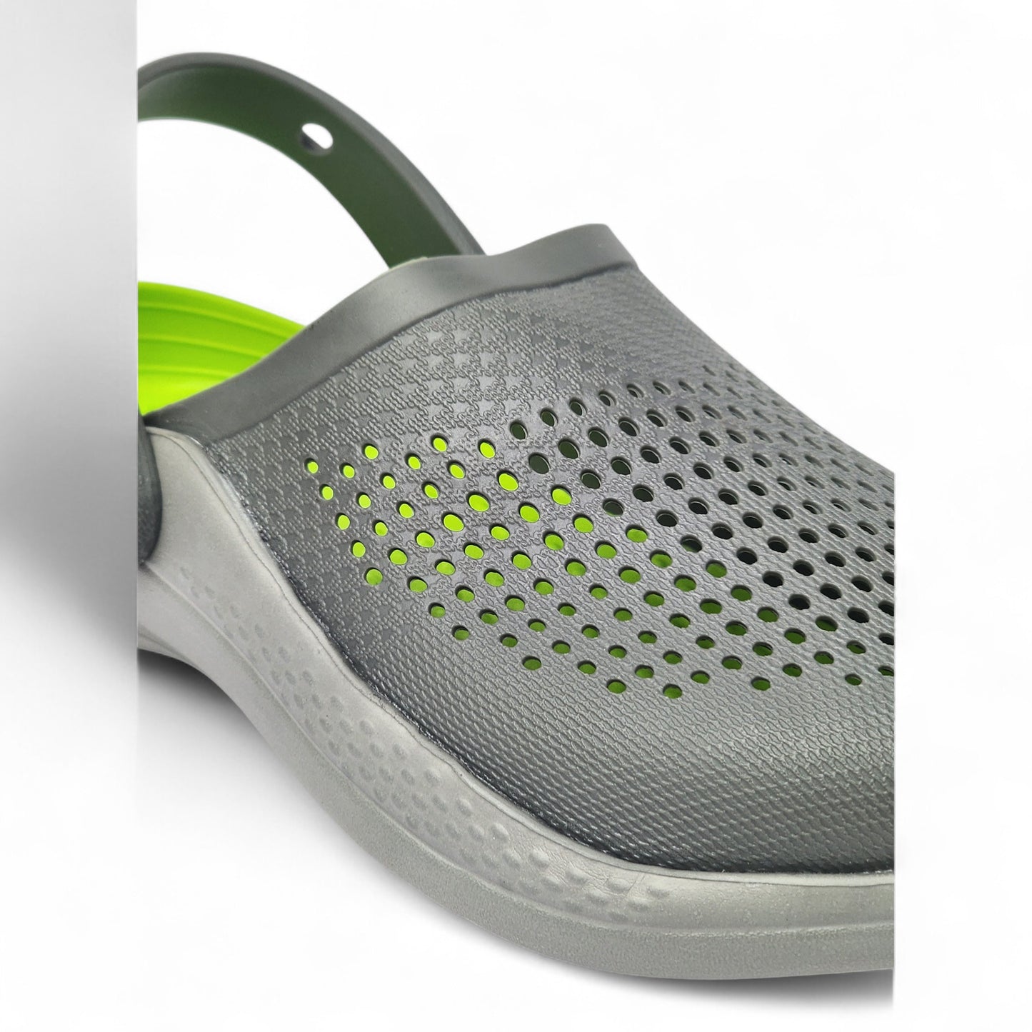 ALZADO ROGER GREY/GREEN Men's Clogs/Sandals