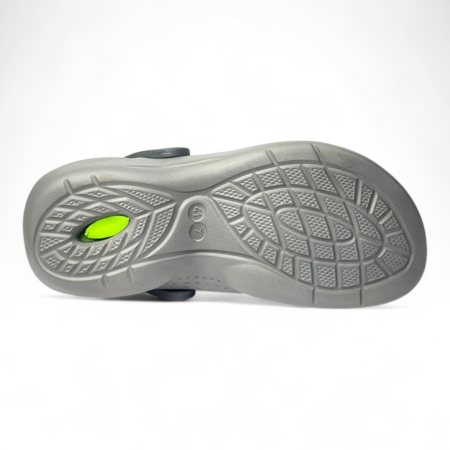 ALZADO ROGER GREY/GREEN Men's Clogs/Sandals