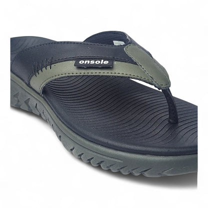 ONSOLE ADAM OLIVE/BLACK Men's Chapple/Slipper