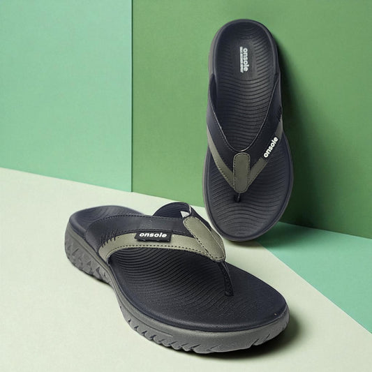 ONSOLE ADAM OLIVE/BLACK Men's Chapple/Slipper