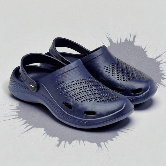 ASIAN AGC11 NAVY/BLUE Men's Clogs/Sandals