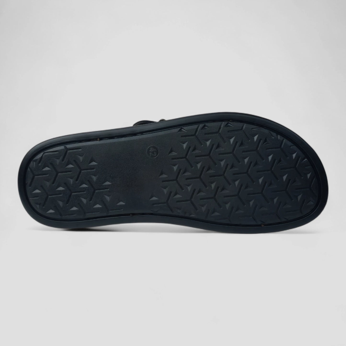 SKEROO 6408 Men's BROWN Chappal/Flip flop/Slipper Extra Soft Chappal Slipper Ethnic Wear Leather With Adjustable Buckle Strap Navratri Fashion Footwear