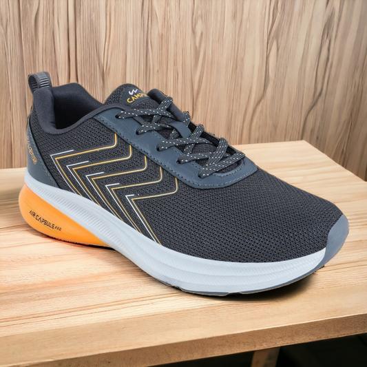 CAMPUS BRACE GREY/MUSTARD Black Men's Sports Shoes