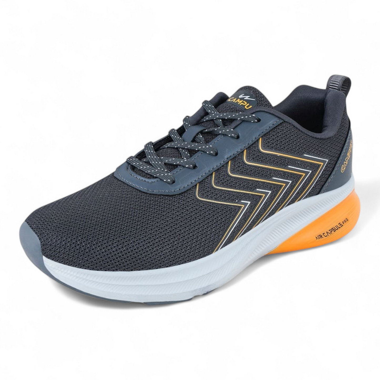 CAMPUS BRACE GREY/MUSTARD Black Men's Sports Shoes