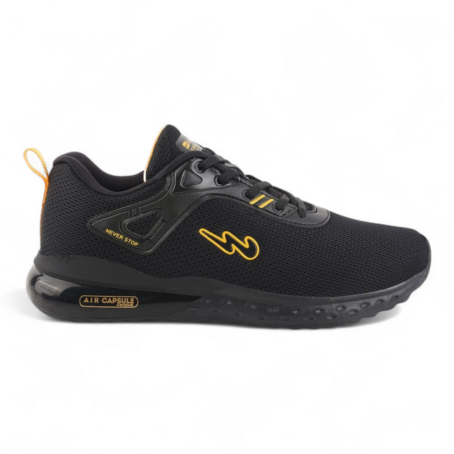 CAMPUS GAMMA BLACK MUSTAD Men's Running Shoes