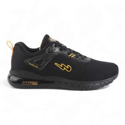 CAMPUS GAMMA BLACK MUSTAD Men's Running Shoes