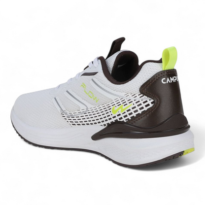 CAMPUS FLOWPRO WHITE/BROWN Men's Running Shoes