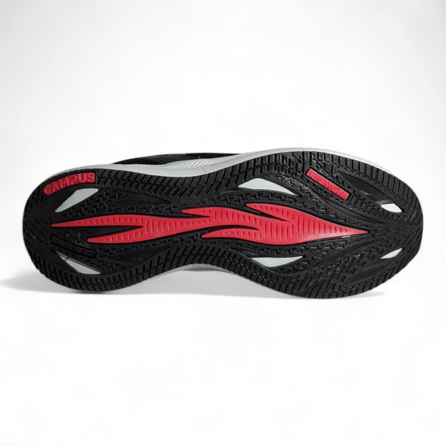 CAMPUS GROOV BLACK Men's Running Shoes