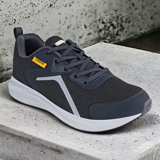 CAMPUS GROOV GREY/MUSTARD Men's Running Shoes