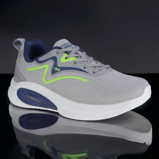 CAMPUS HANDEL GREY/GREEN Men's Sports Shoes