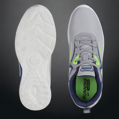 CAMPUS HANDEL GREY/GREEN Men's Sports Shoes