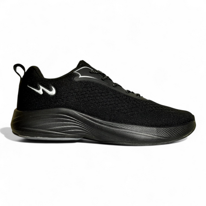 CAMPUS HASLEY BLACK/SILVER Men's Running Shoes