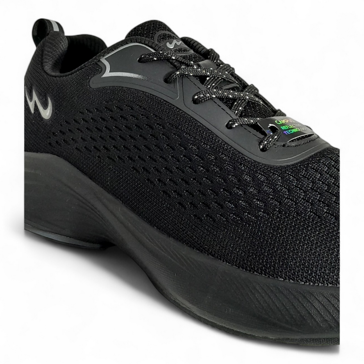 CAMPUS HASLEY BLACK/SILVER Men's Running Shoes