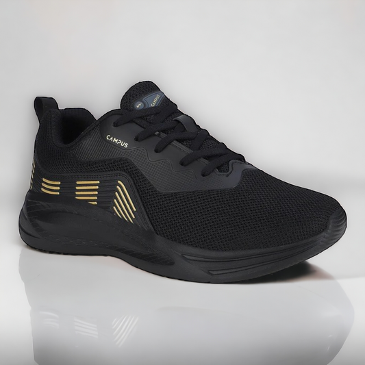 CAMPUS IVAN Black Men's Sports Shoes