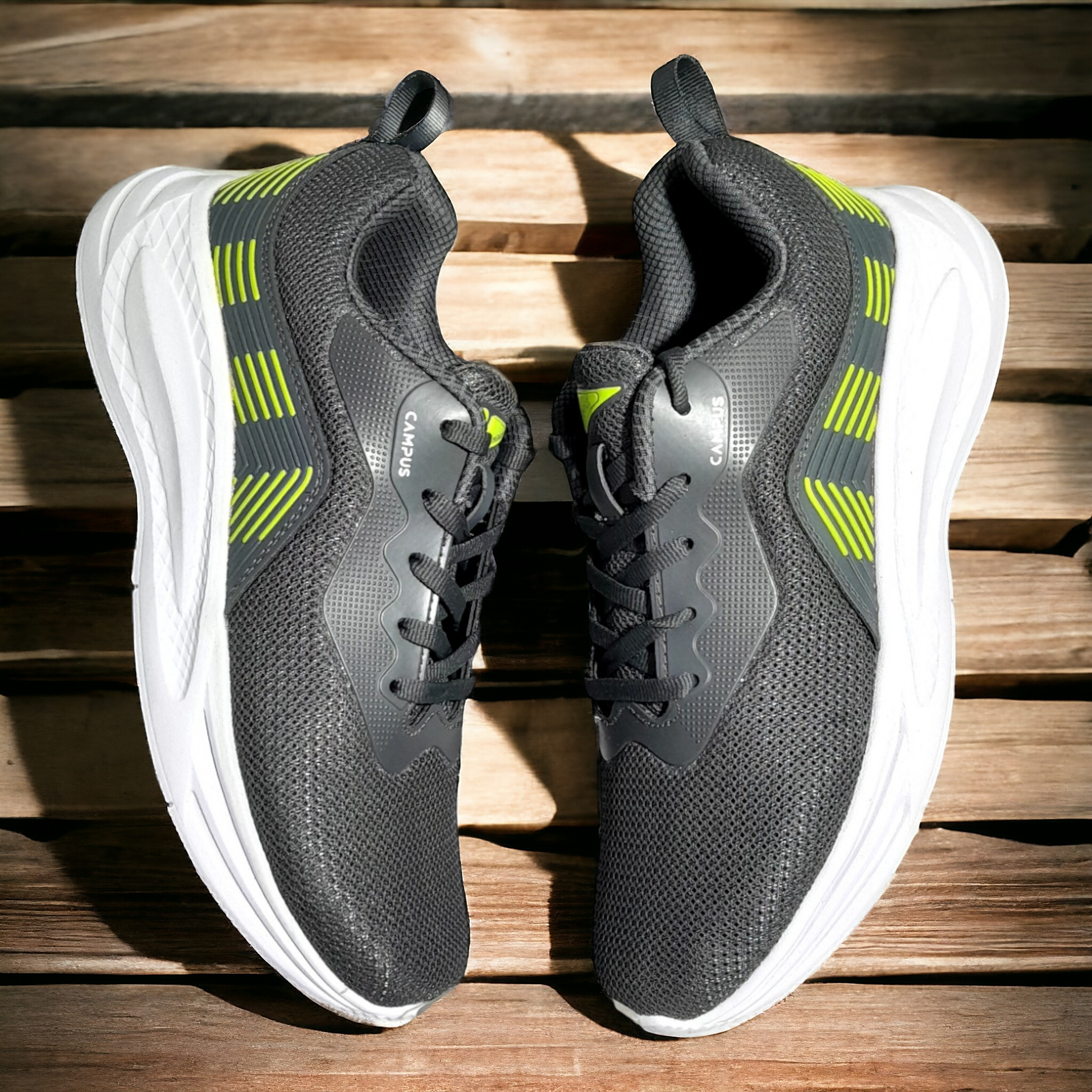 CAMPUS IVAN GREY/GREEN Men's Sports Shoes