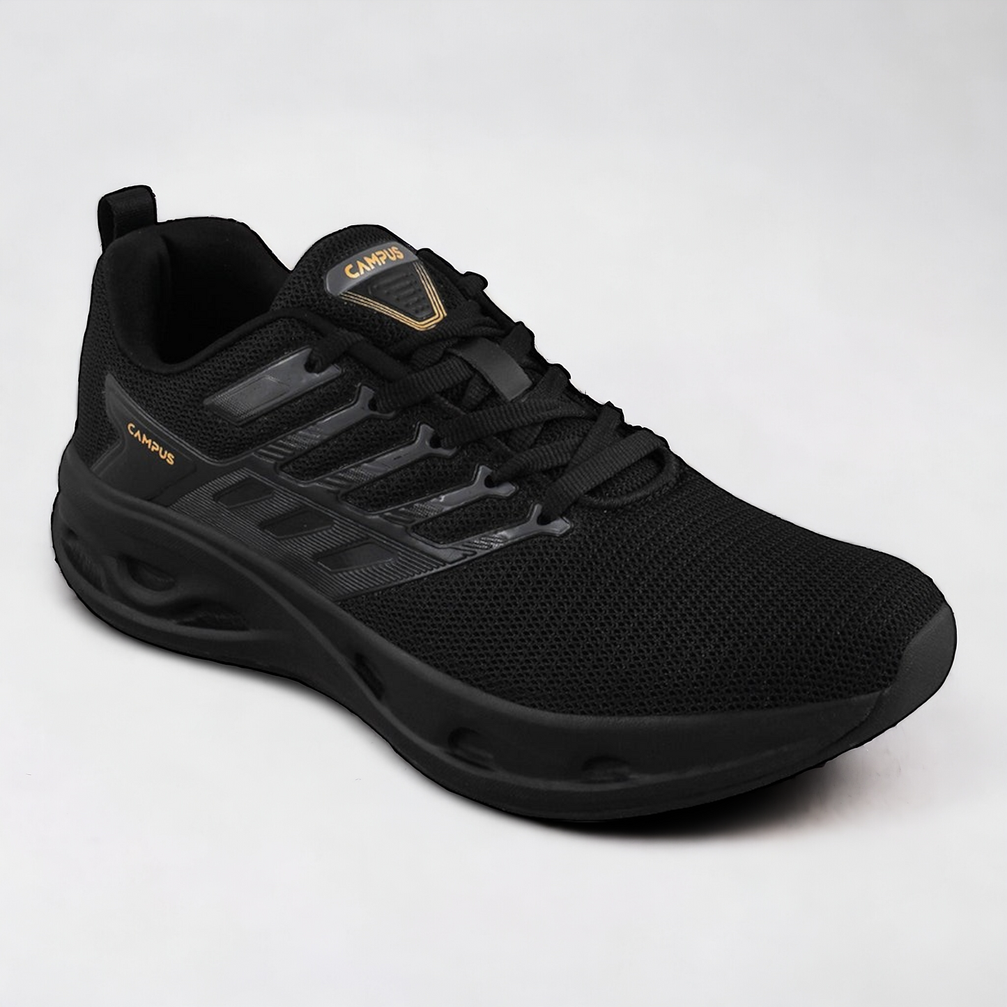 CAMPUS JETTA BLACK Men's Running Shoes