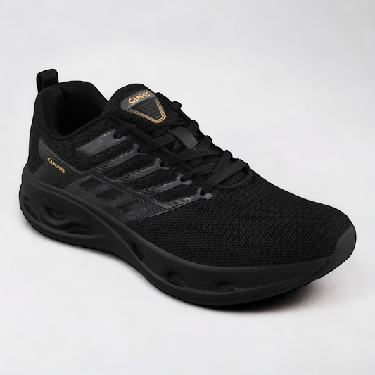 CAMPUS JETTA BLACK Men's Running Shoes