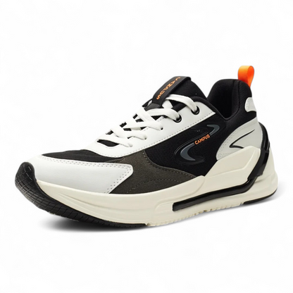 CAMPUS LEVEL BLACK/WHITE Men's Running Shoes