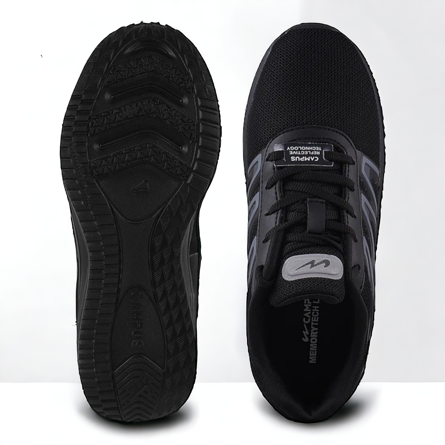 CAMPUS ROBE BLACK/GREY Men's Sports Shoes