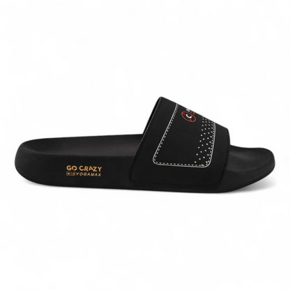 CAMPUS SL-436 BLACK/RED Men's Flipflop/Slides/Slipper