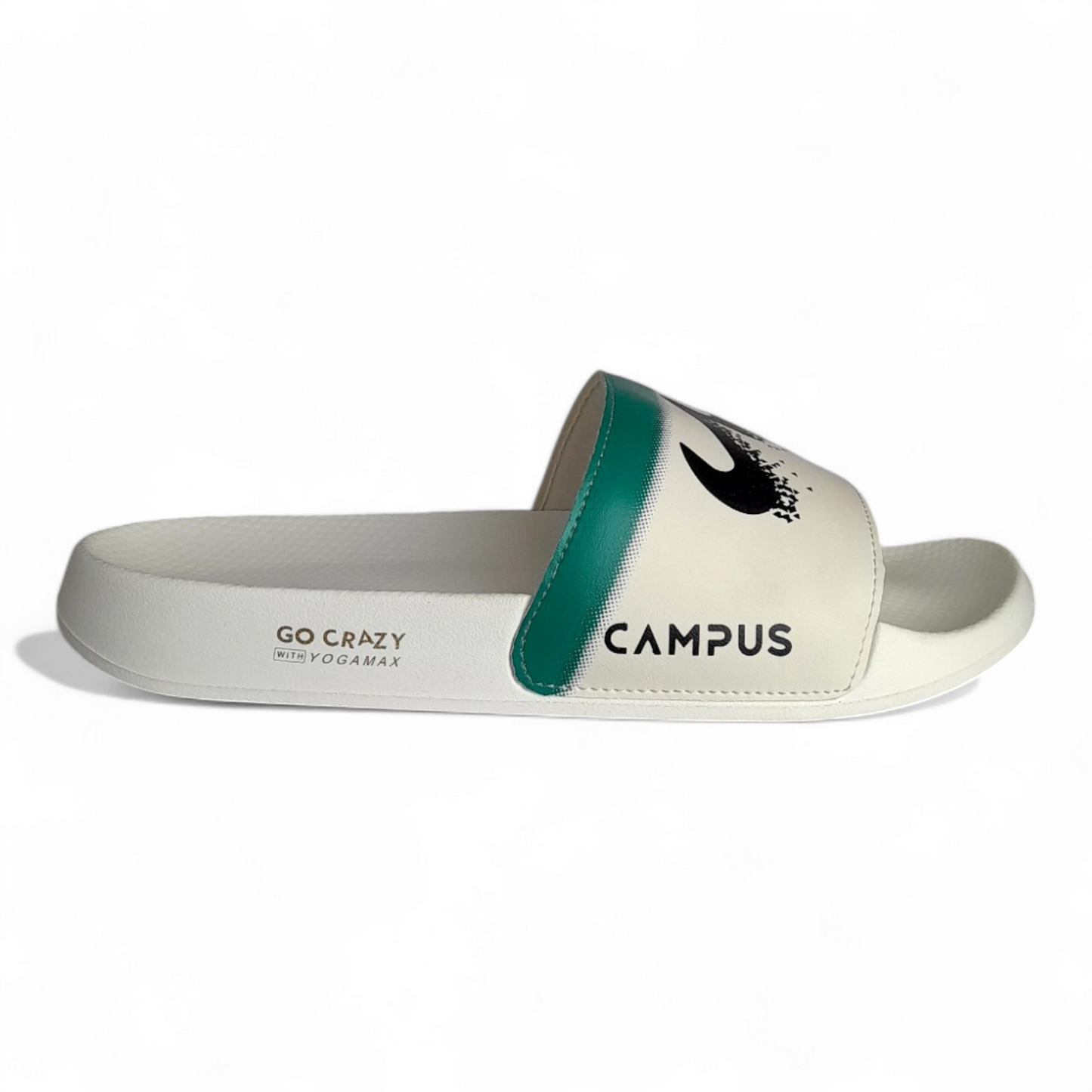 CAMPUS SL-447 WHITE/BLUE Men's Flipflop/Slides/Slipper