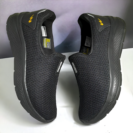 OXYFITADVANCE BLACK/GOLDEN Men's Walking Shoes
